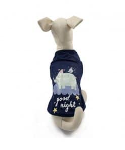 ALT camiseta azul oscura para perros pequeños marca miniatural modelo sweat dream