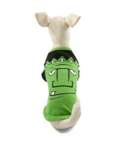 Ropa de Hallloween para perros pequeños Camiseta frankenstein