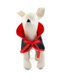 Ropa de Hallloween para perros pequeños capa conde dracula vampiro