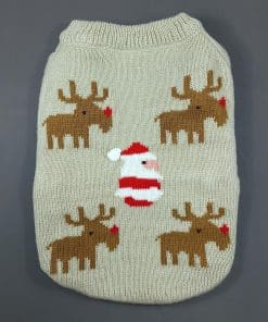 Jersey para perros pequenos de papa noel y renos 1000x1000 MINIATURAL