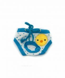 Bragas Perra Underwear Azul Blanca Lunares Patito Amarillo Ropa Perros (2)