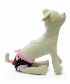 Bragas Perra Underwear Rosa Negra Lunares Cerezas Ropa Perros (4)