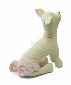 Bragas Perro Rosa Algodon Lazo Ropa Perros (1)