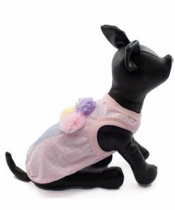 camiseta rosa perros