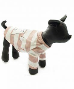 Camiseta Perro Rayas Rosa Blanco Ropa Perros Verano Gatos Sorpresa (1)