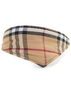 collar para perros cuadros escoceses