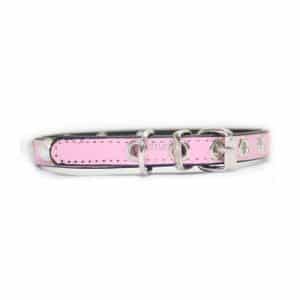 collar para perros rosa