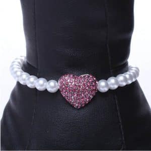ALT collares de perlas para perros