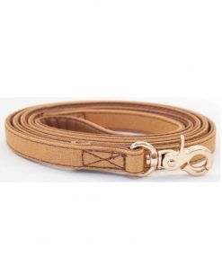 correa de cuero sintetico para perros textil de piel sintetica marron