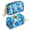dispensador de bolsas para perros hojas azul MINIATURAL
