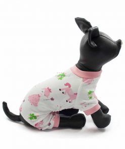 Pijama Rosa Perro Unicornio Princesa Sapo Ropa Perros Primavera Invierno (1)