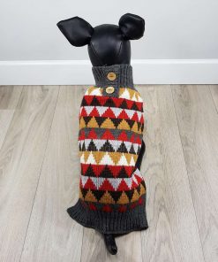 ALT sueter para perros pequeños con diseño alpino