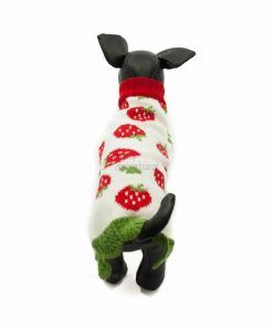 Vestido Teckel Punto Perro Salchicha Fresas Ropa Perros Primavera (2)